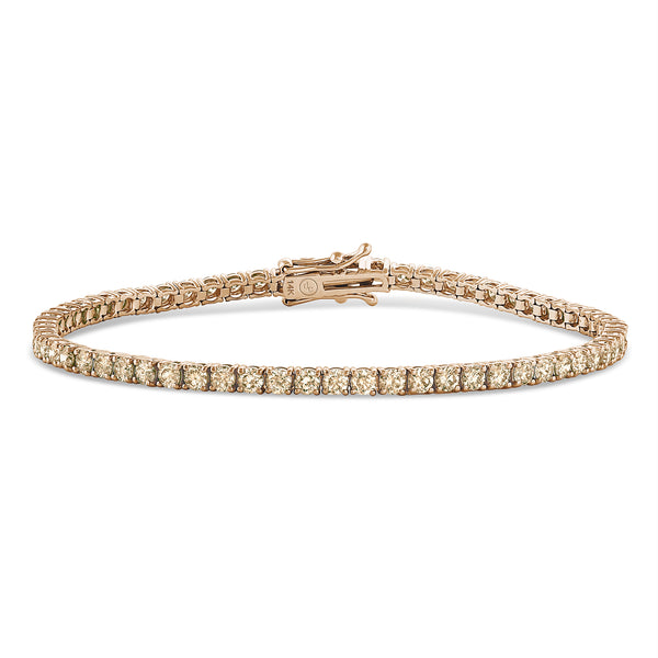 in rose gold with  champagne diamonds —<br>a softer look than white. beautiful. <span class='visuallyhidden'>Call or text 323-404-2959 if you need shopping assistance.</span>